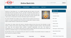 Desktop Screenshot of onlinebankinfo.com